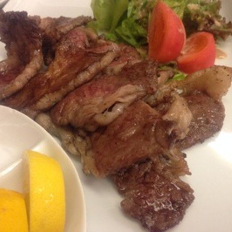 長崎和牛の網焼き(炉ばた居酒屋　炉談)