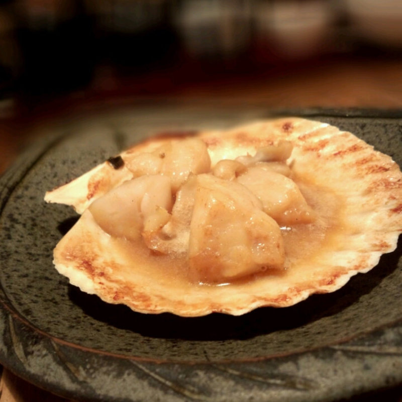 ホタテ(炉ばた雷橋)