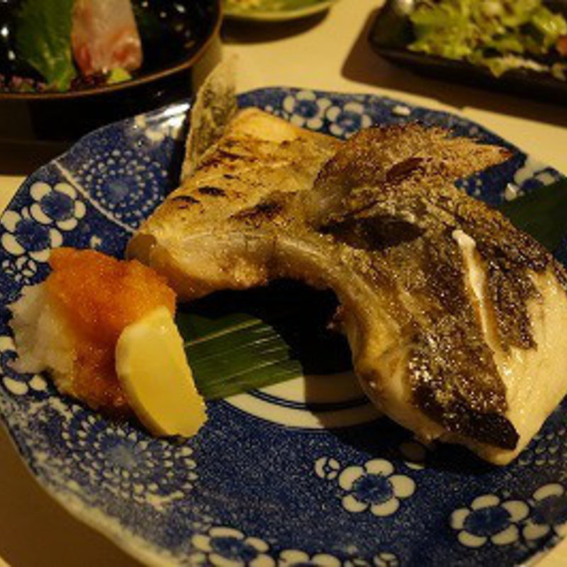 かんぱちカマ焼き(炙 （Aburi）)