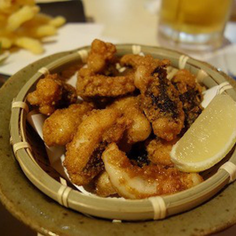 タコ唐揚げ(炙 （Aburi）)