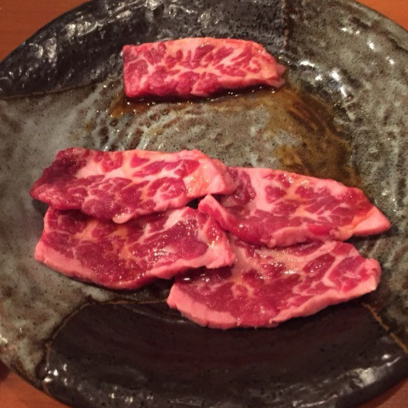 上カルビ(炙り焼肉 わっしょい)