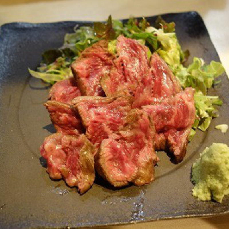 和牛カイノミのタタキ(炙 （Aburi）)