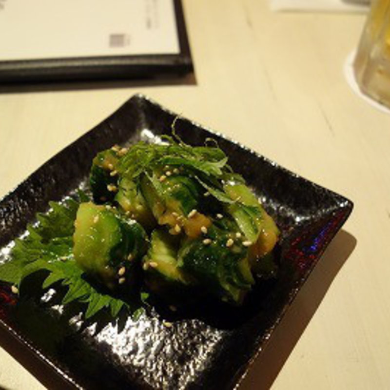 梅胡瓜(炙 （Aburi）)