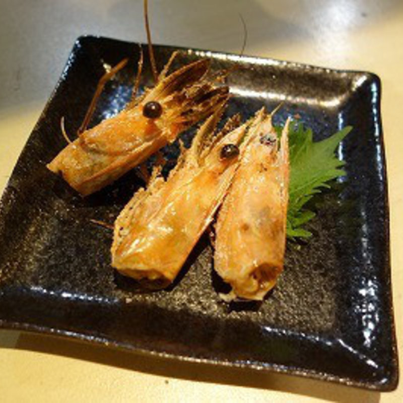 海老頭焼き(炙 （Aburi）)
