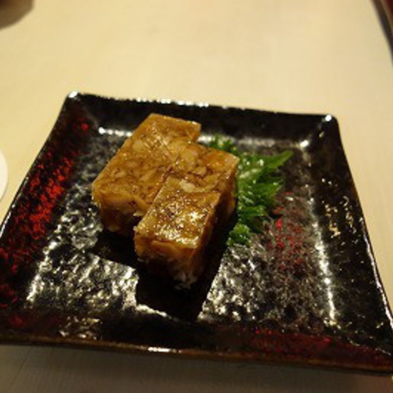 煮こごり(炙 （Aburi）)
