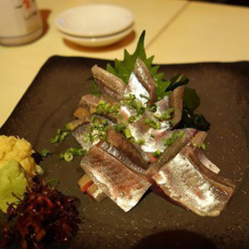秋刀魚刺し(炙 （Aburi）)