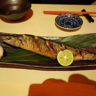 秋刀魚焼(炙 （Aburi）)
