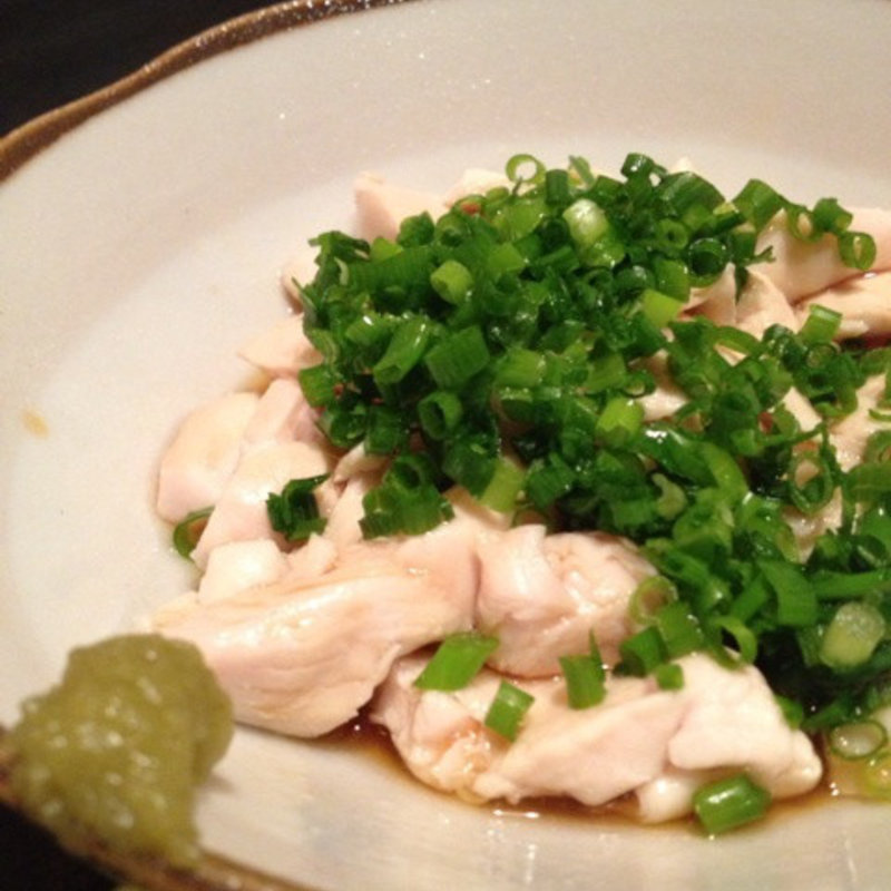 ささみワサビポン酢(炭屋えんけい)