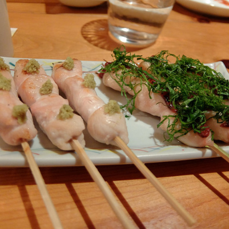 わさびササミ(炭火串焼 らくい  )