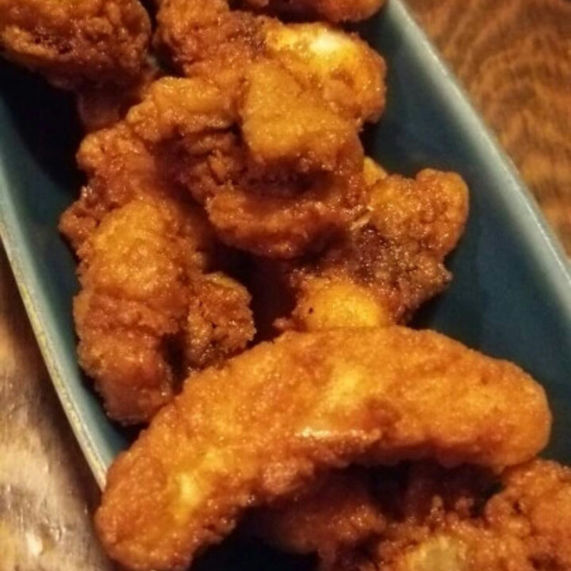 タコの唐揚げ(炭火串焼台所 ちっきん)