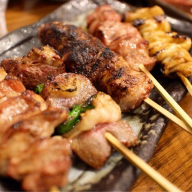 串の盛合せ(炭火居酒屋清水Ａｂｕｒｉ)