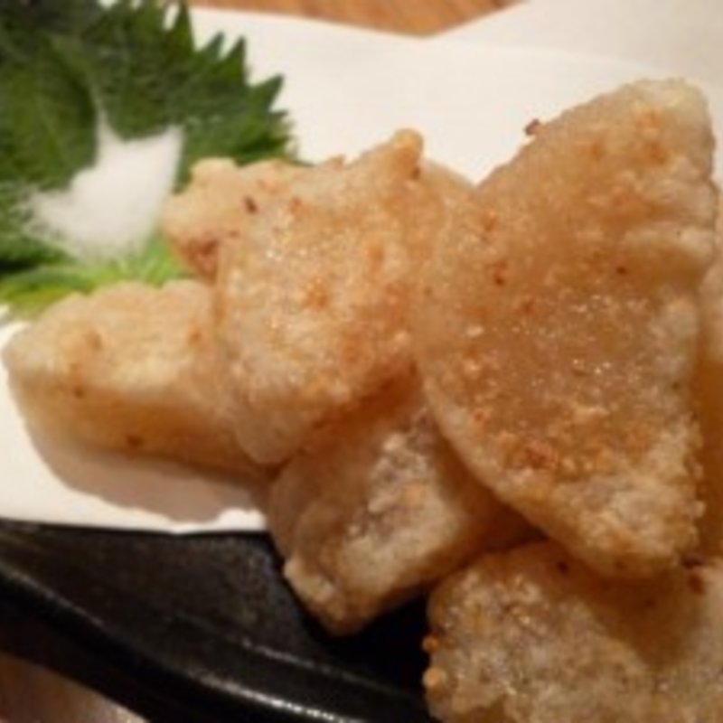 大根のから揚げ(炭火焼とり えんや 青獅子店)