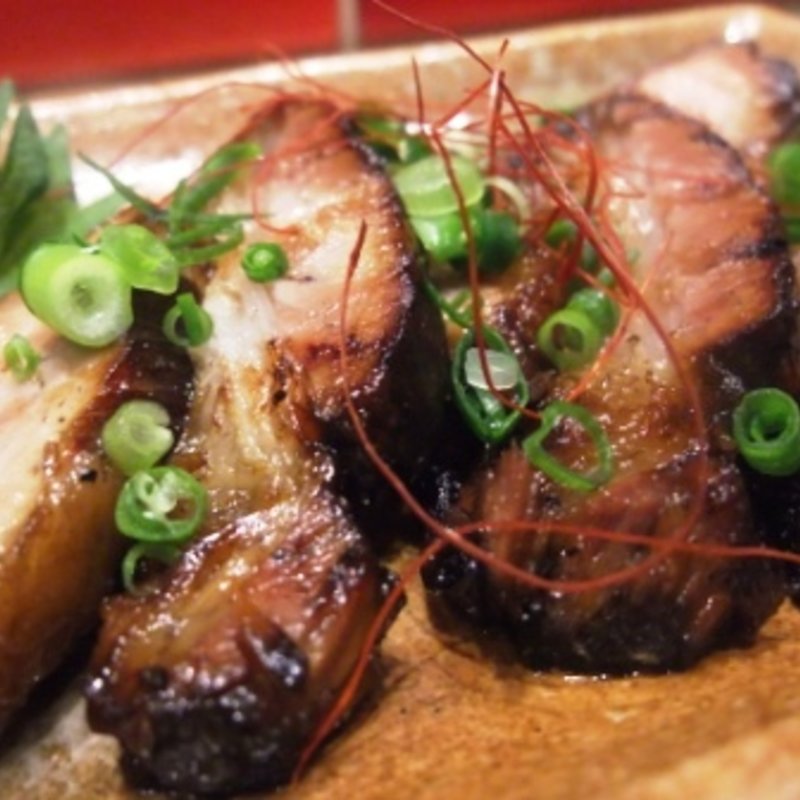 炙りﾁｬｰｼｭｰ(炭火焼とり えんや 難波千日前店)