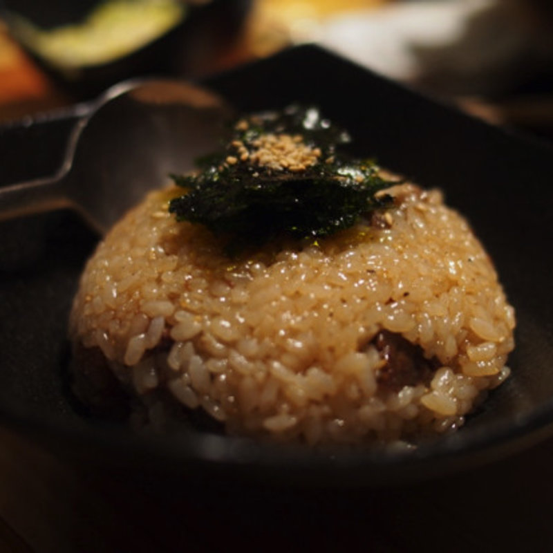 肉めし(炭火焼ホルモン ぐう 五反田)