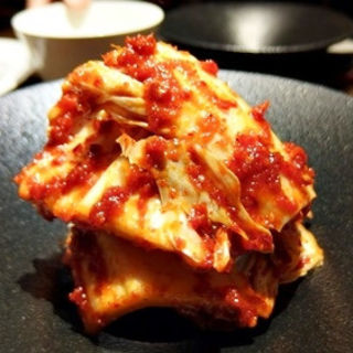 ぐう名物浅漬けキムチ(炭火焼ホルモン ぐう 新橋)