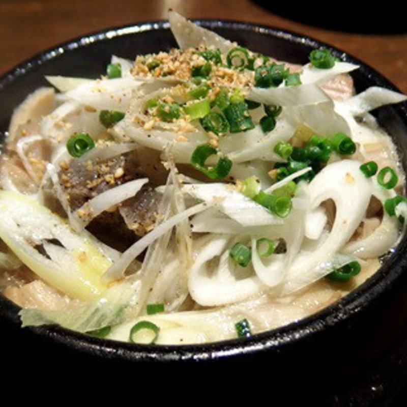 塩もつ煮込み(炭火焼ホルモン ぐう 新橋)