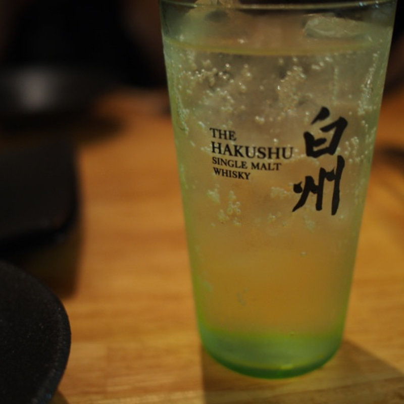 白州ハイボール(炭火焼ホルモンぐう池袋)