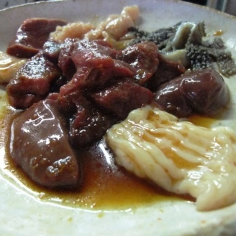 盛合せ(炭火焼肉 てんぐ)