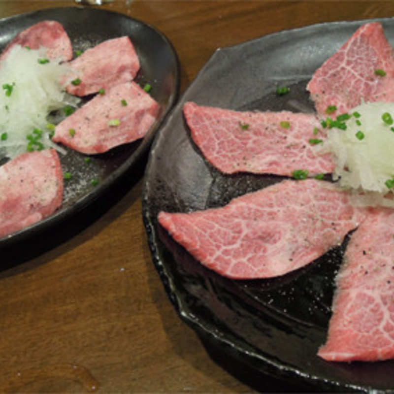 焼きシャブ(炭火焼肉　やまもと)