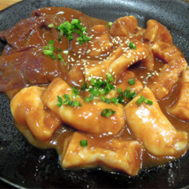 石垣牛のホルモン(炭火焼肉　やまもと)