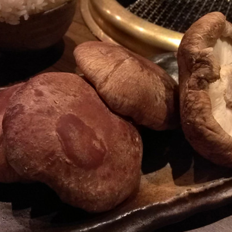 焼きしいたけ(炭火焼肉笑門来福 枚方店)