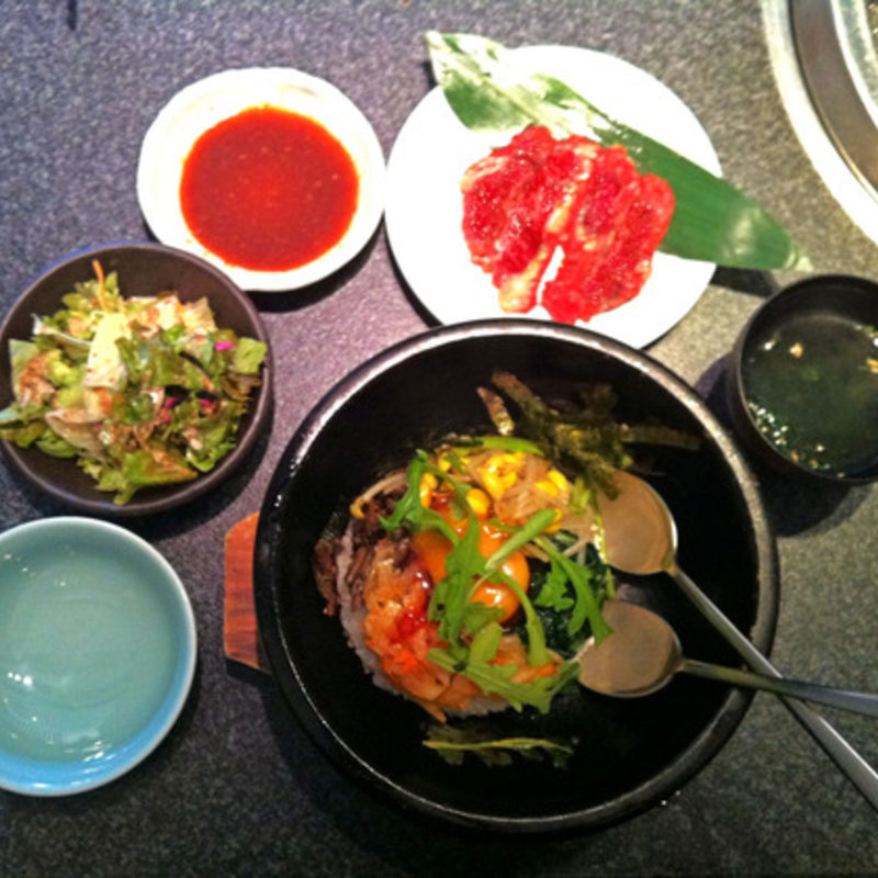 石焼ビビンバランチ(和牛焼肉食べ放題ビーファーズ 鳳店)