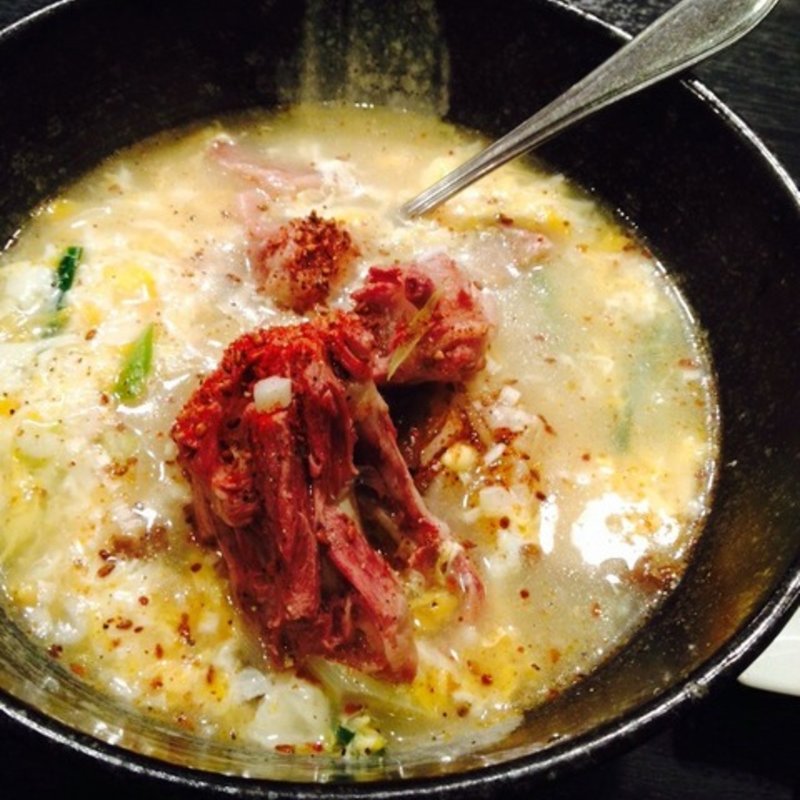 コムタンクッパ(炭火焼肉 香味苑)