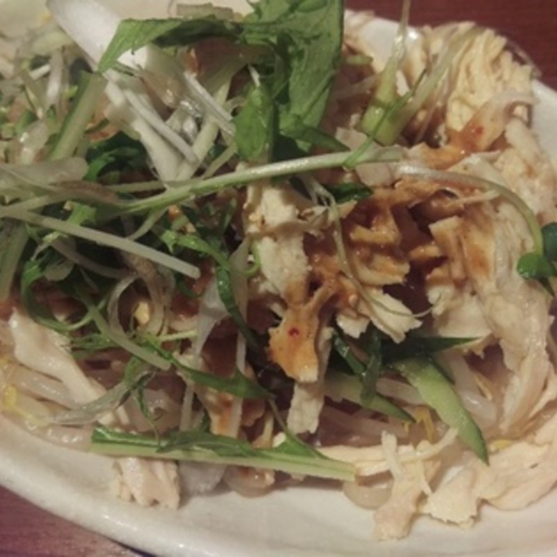 よだれ鶏(水炊き・焼き鳥 とりいちず 池袋東口店 )