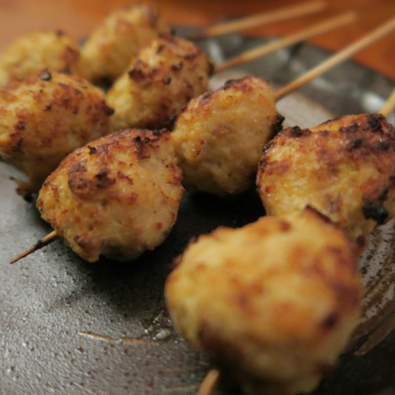 つくね(炭火焼鳥　トリノニシカワ)