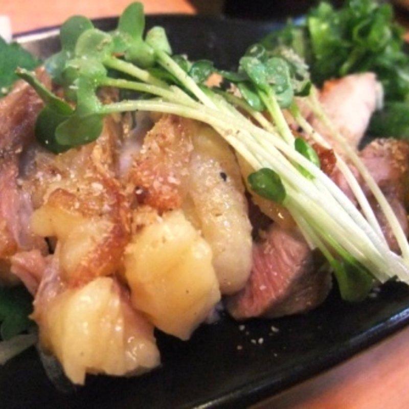 ひねどり　たたき(炭火焼鳥　一(かず))