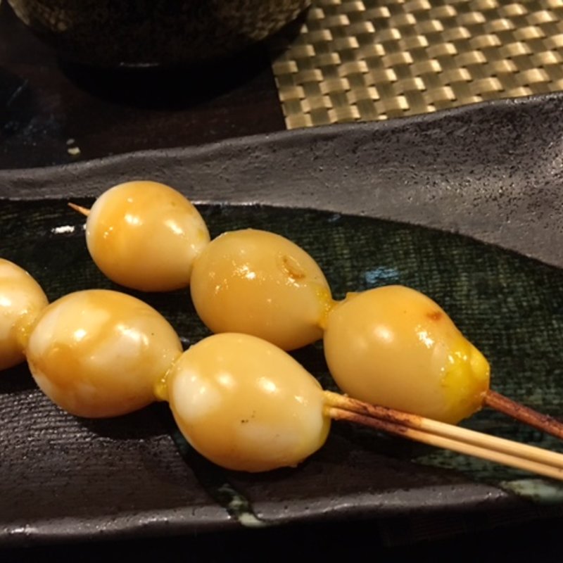うずらの卵(炭火焼鳥あずま)