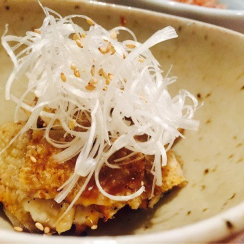 鶏皮ポン酢(炭火焼鶏ことり )