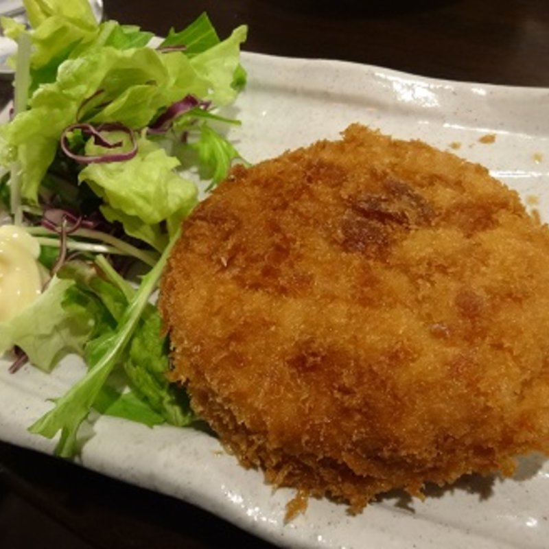 ハムカツ(炭火焼鶏たまい 小杉店)