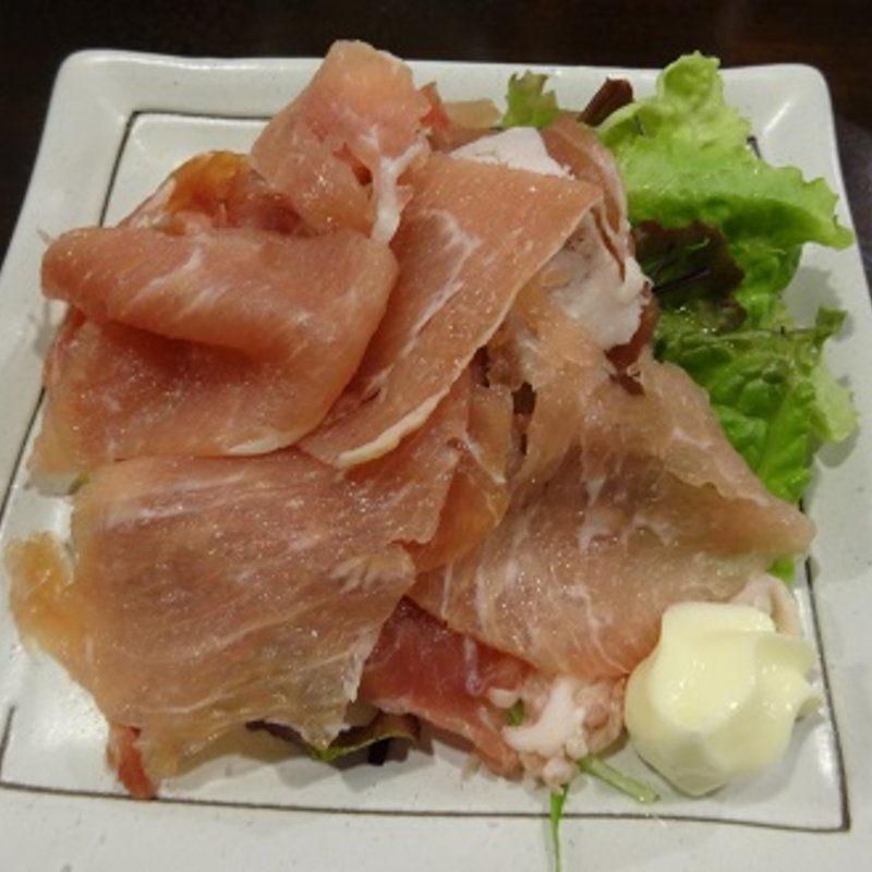 生ハム(炭火焼鶏たまい 小杉店)