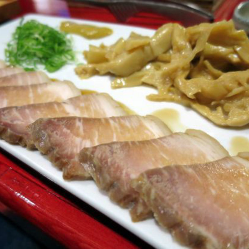 炙り焼豚(炭焼塩ホルモン『あ』西明石酒場)