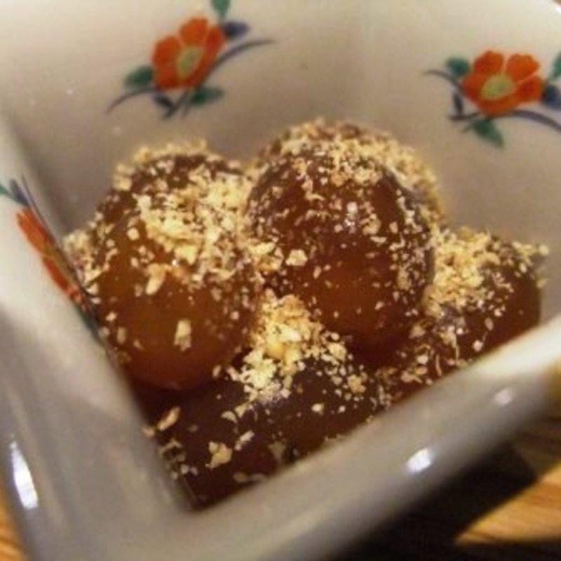 比内地鶏のキンカン自家製タレ仕込み(炭焼尚店)