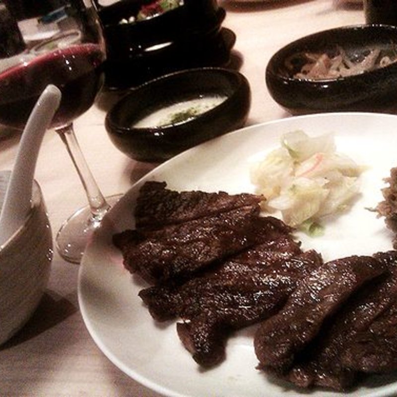 牛たんの定食(炭焼牛たん東山 ソラリアプラザ店)