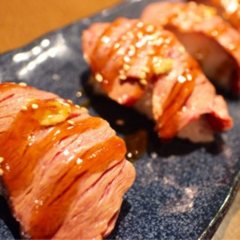 ハラミ寿司(炭焼道楽-すみやきどうらく- 池袋本店)