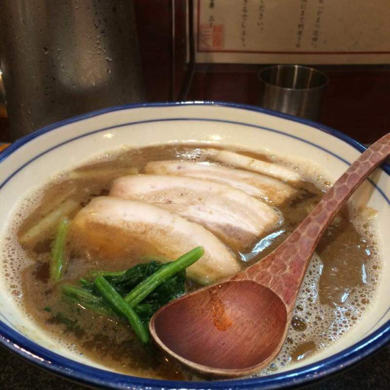 かけ大盛り(烈志笑魚油 麺香房 三く)