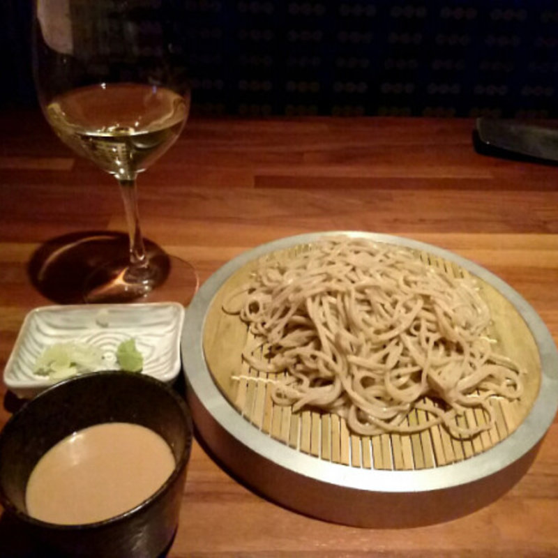 くるみだれせいろ蕎麦　(そば くるみ 美酒・料理 無有夢)