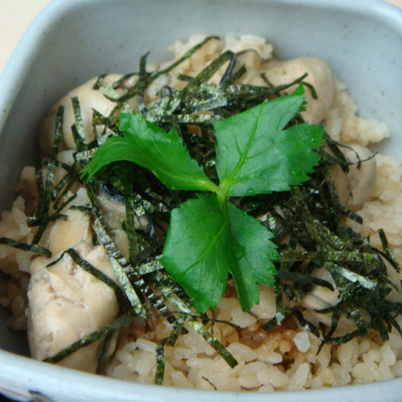 かきめし(焼がきのはやし)