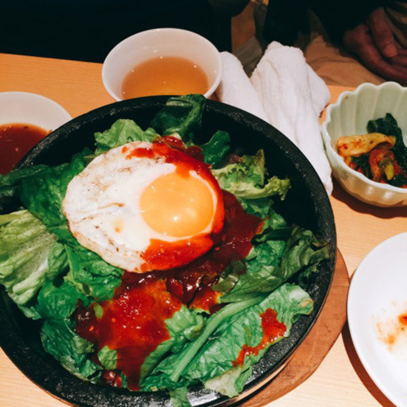 石焼きビビンバ(アジヨシ 本店)