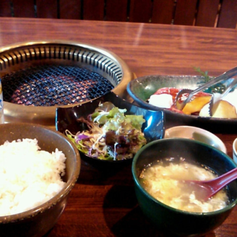 リブロースステーキセット ライス大盛り(こさる 三木山店)