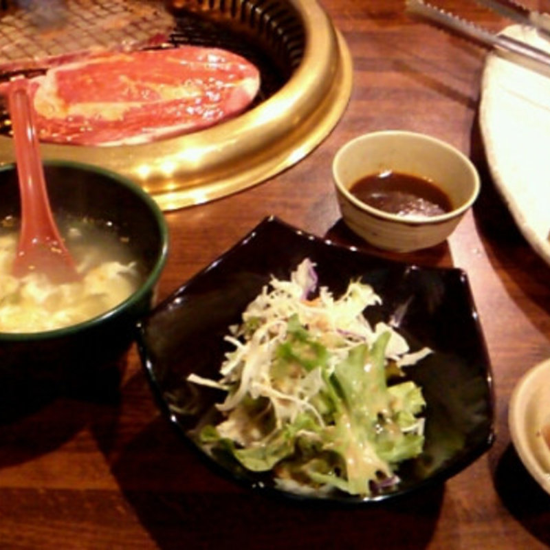 リブロースステーキセット(焼き肉こさる 三木山店)