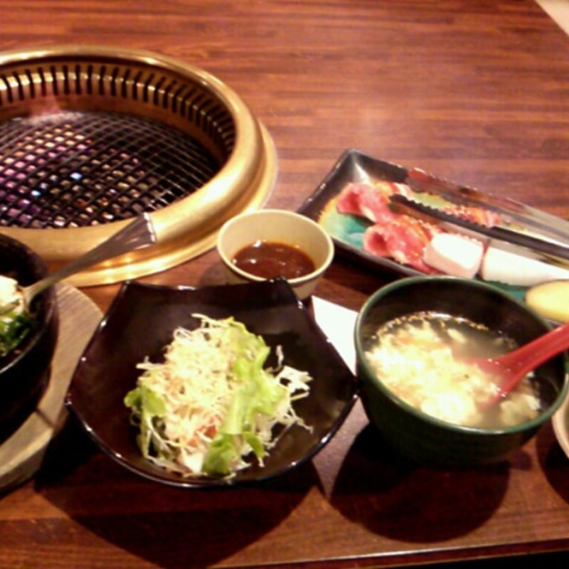 石焼き定食(焼き肉こさる 三木山店)
