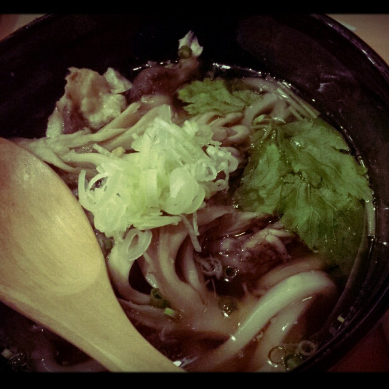 さぬきうどん(焼き鳥 まんげつ )