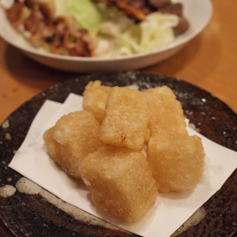 大根の唐揚げ(焼き鳥の軍ぞう )