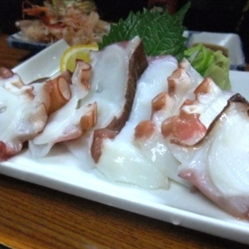 タコ刺し(焼とり　あきない)