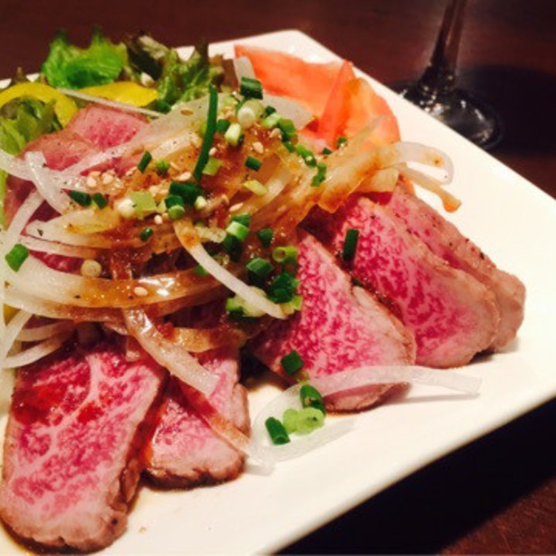 和風ローストビーフ(焼肉 オナカノミカタ)