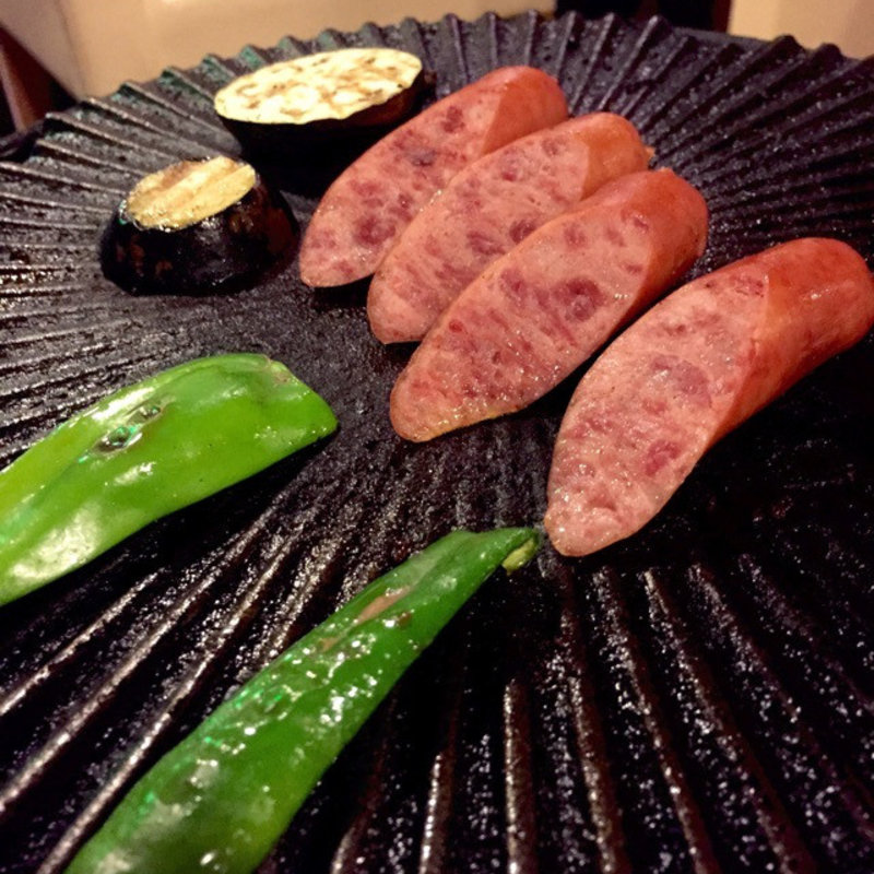 馬のウィンナー(焼肉 ハラミ馬鹿(ハラミバカ))